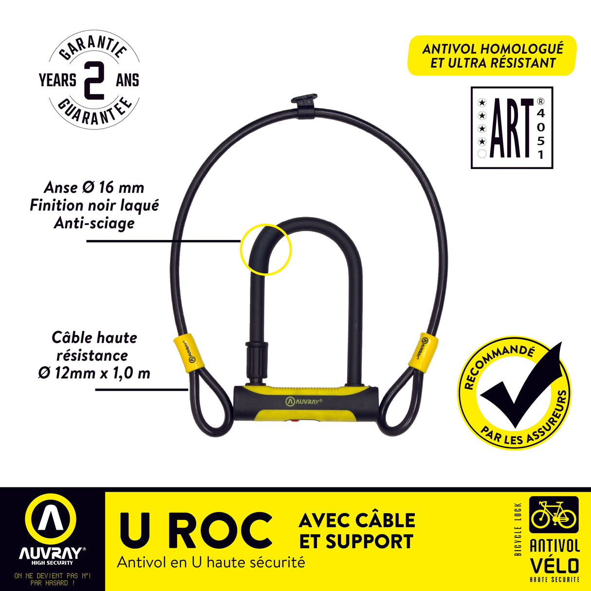 U ROC + CABLE + SUPPORT
