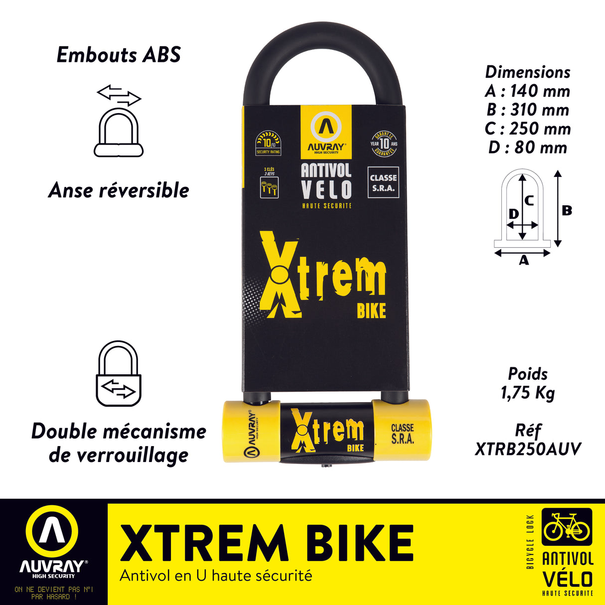 U XTREM BIKE + SUPPORT