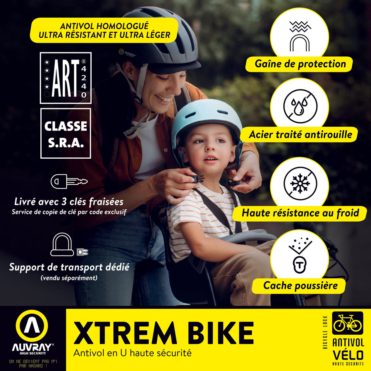 U XTREM BIKE + SUPPORT