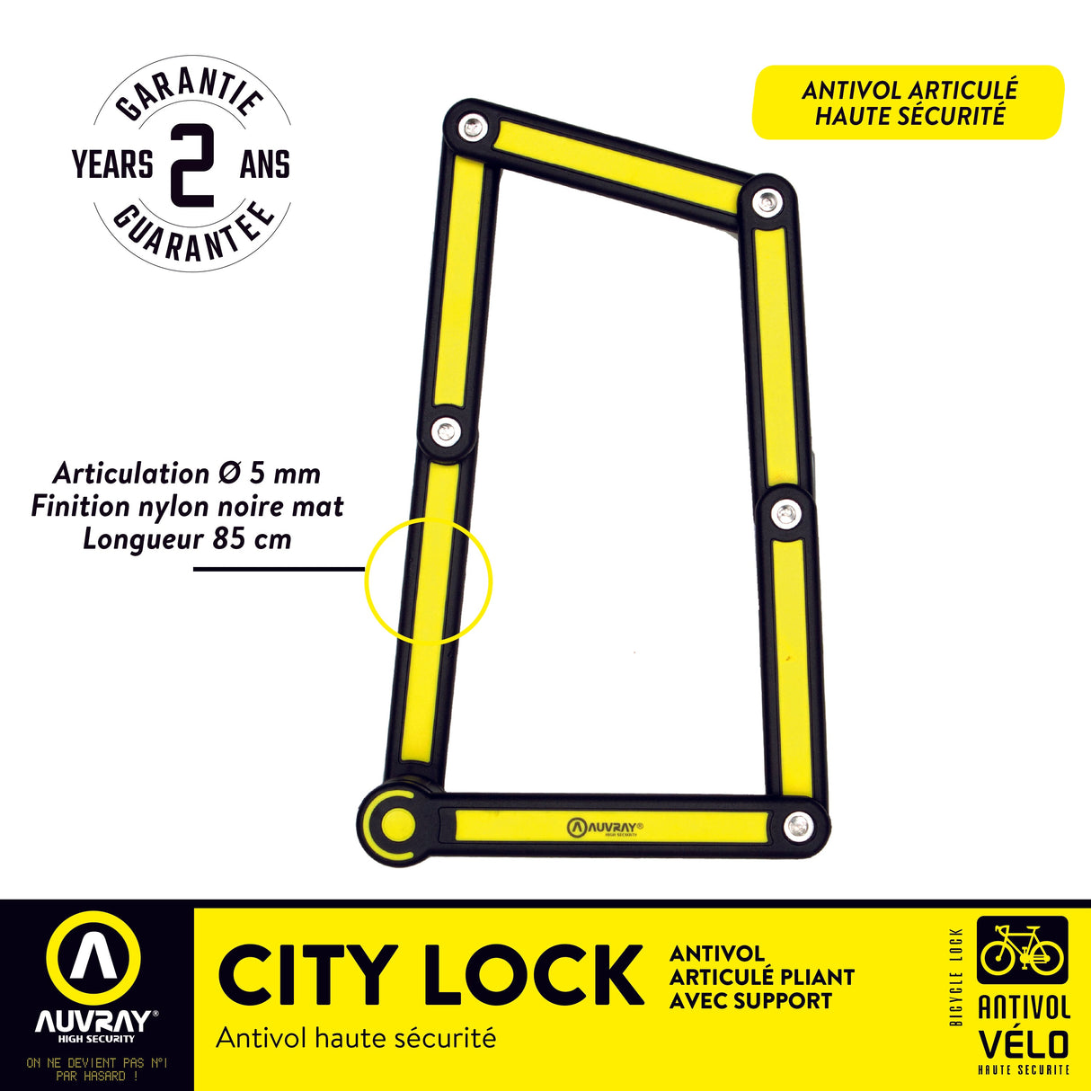 Antivol articulé City lock 110