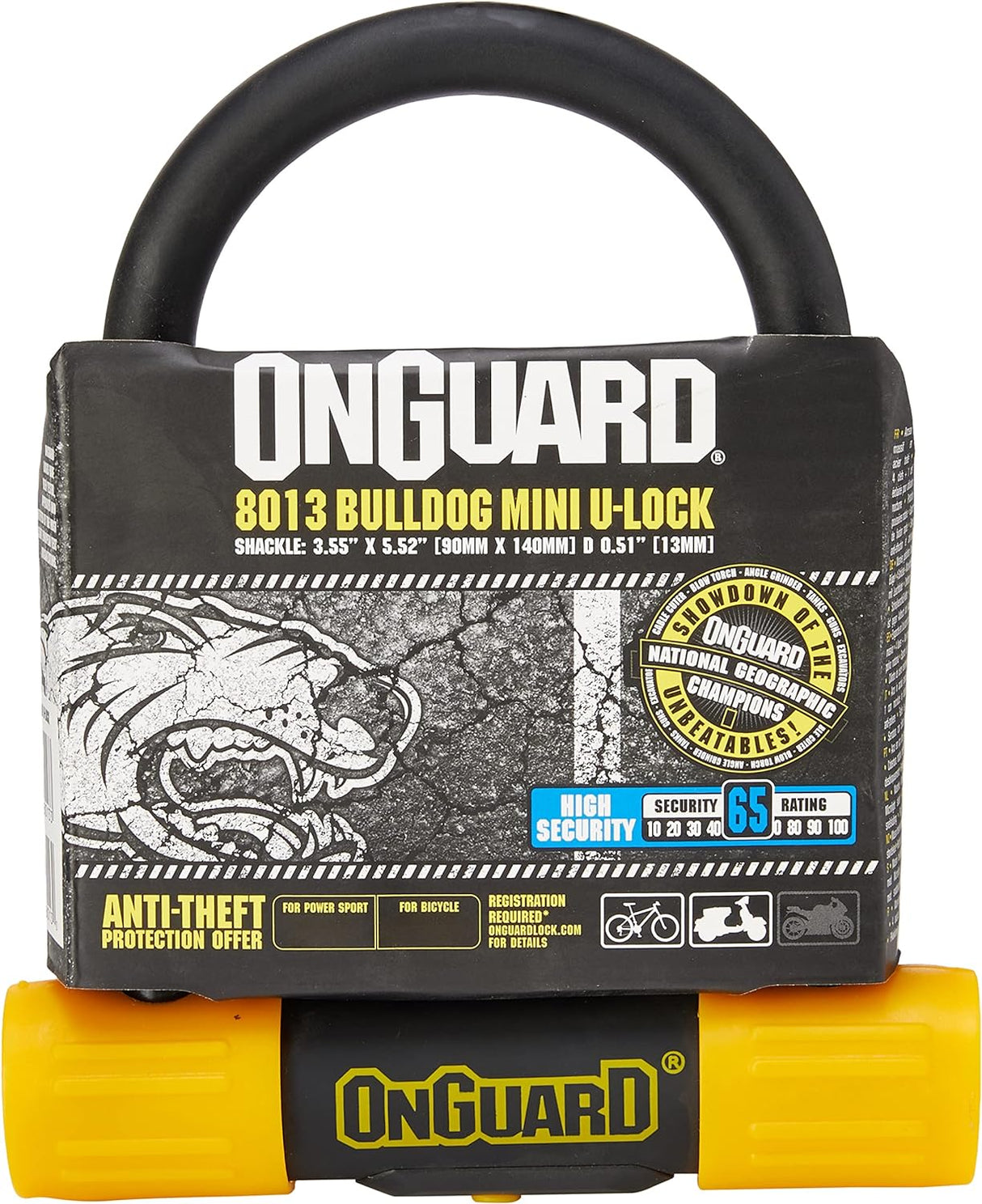 Antivol en U - Bulldog Mini 8013C