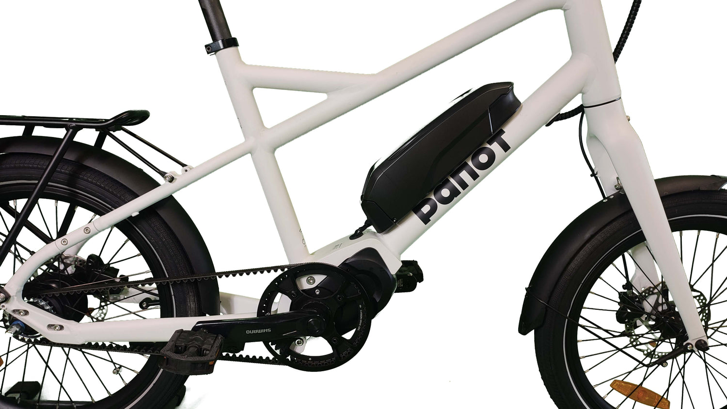 Vélo électrique 01 Blanc reconditionné – - Main Image